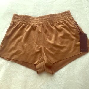 Satin shorts